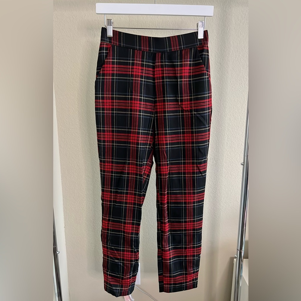 Zara plaid pants
